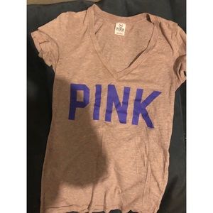 Victoria’s Secret PINK v neck tee